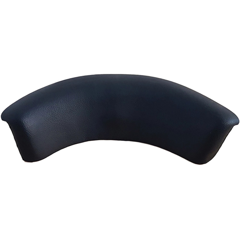 Nordlys Náhradní opěrka hlavy, zaoblená, antracitová, 6,5 x 29 x 3 cm