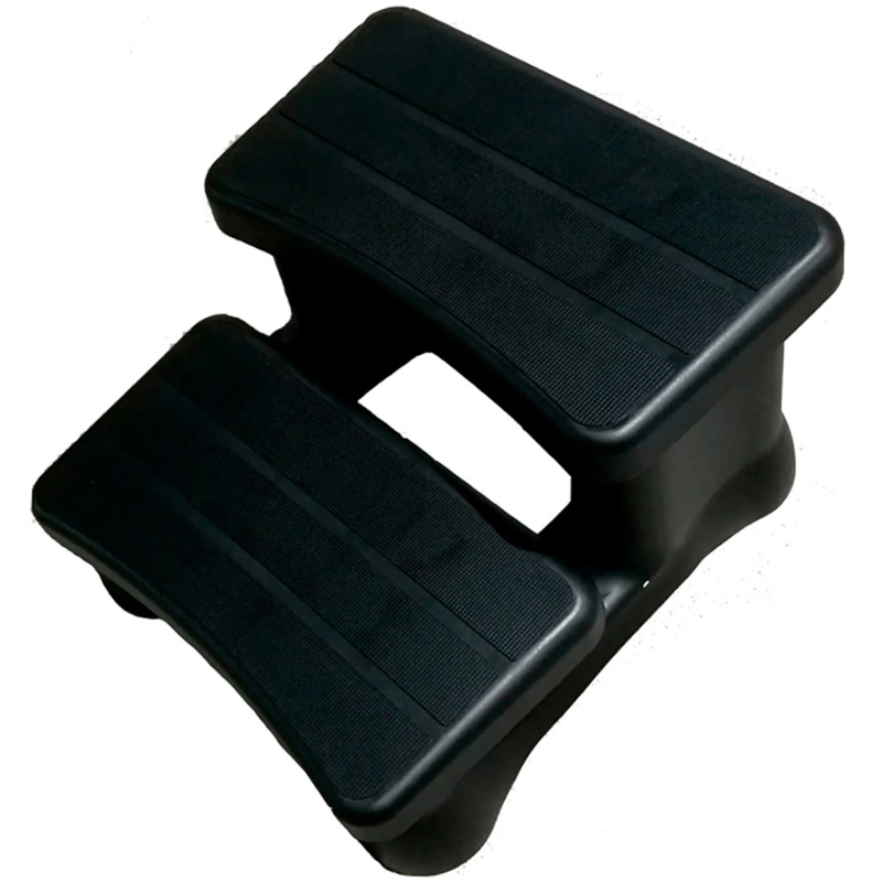 Nordlys Schůdky do vířivky, černé, 38 x 66 x 60 cm