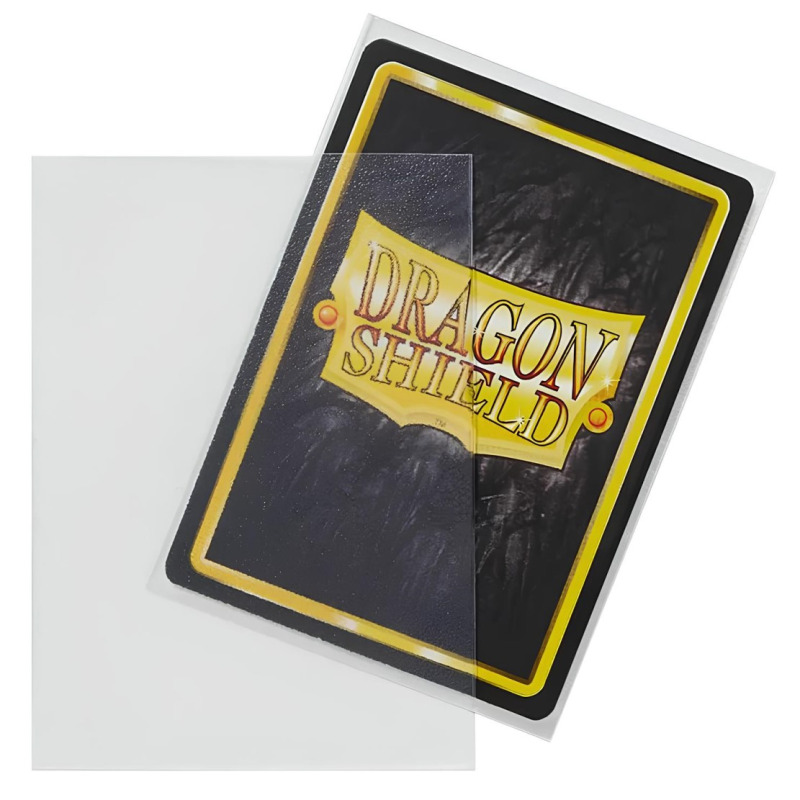 Dragon Shield Standard obaly na karty matně čiré (100 obalů) Čirá