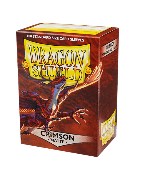 Dragon Shield Standard obaly na karty matně černé (100 obalů) Černá