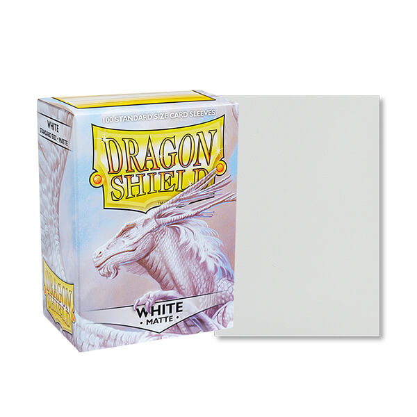 Obaly na karty Dragon Shield 63,5 x 88 mm - Matte (barevné), barva bílá