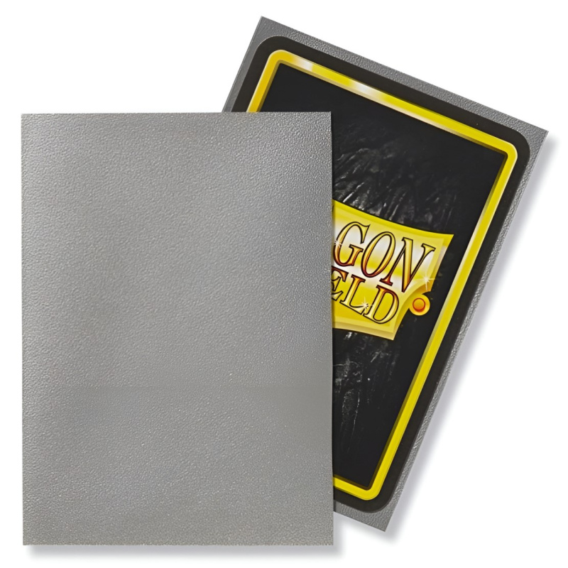 Obaly na karty Dragon Shield Protector - Matte Silver - 100ks