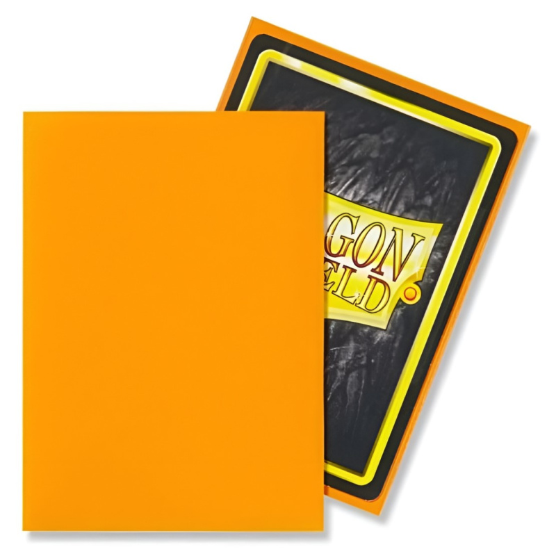 Obaly na karty Dragon Shield Protector - Matte Orange - 100 ks