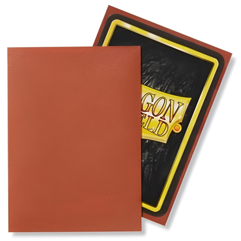 Obaly na karty Dragon Shield Protector Matte - Copper - 100ks