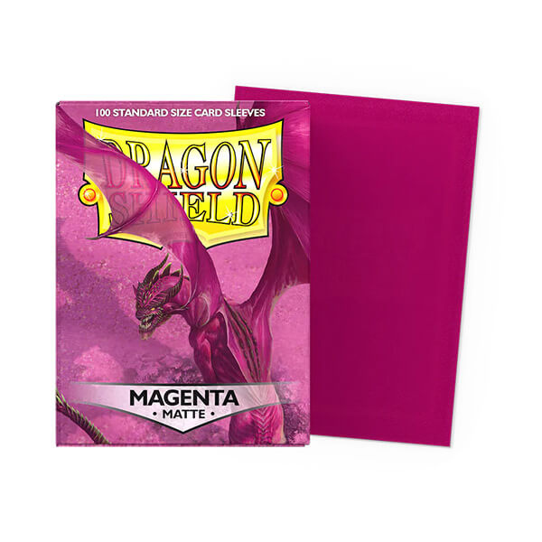 Obaly na karty Dragon Shield 63,5 x 88 mm - Matte (barevné), barva magenta