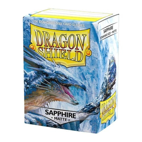Obaly na karty Dragon Shield 63 x 88 mm - Sapphire, Matte