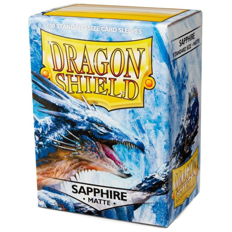 Obaly na karty Dragon Shield 63 x 88 mm - Sapphire, Matte