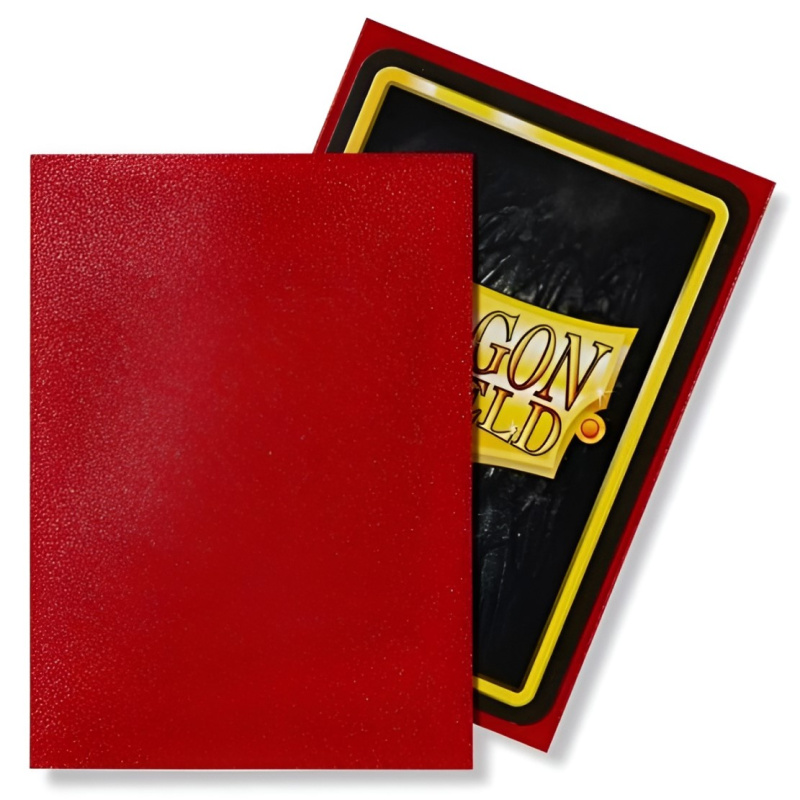 Obaly na karty Dragon Shield Protector - Matte Ruby - 100ks