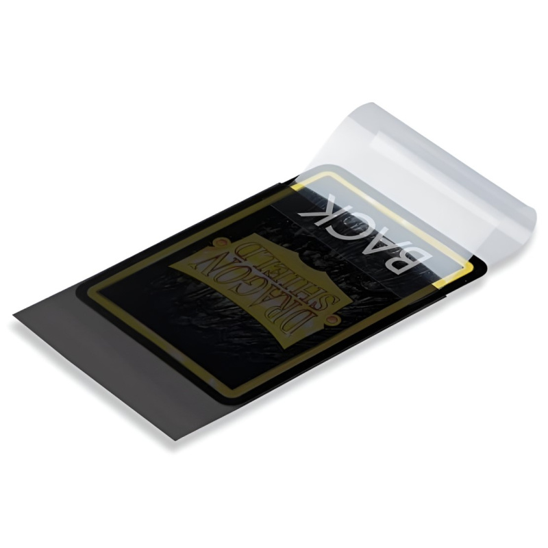 Obaly na karty Dragon Shield - Perfect Fit Sealable Smoke - 100 ks