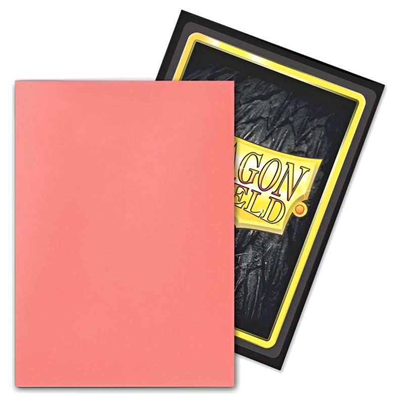 Obaly na karty Dragon Shield 63 x 88 mm - Matte Dual Sleeves (barevné), barva Peach