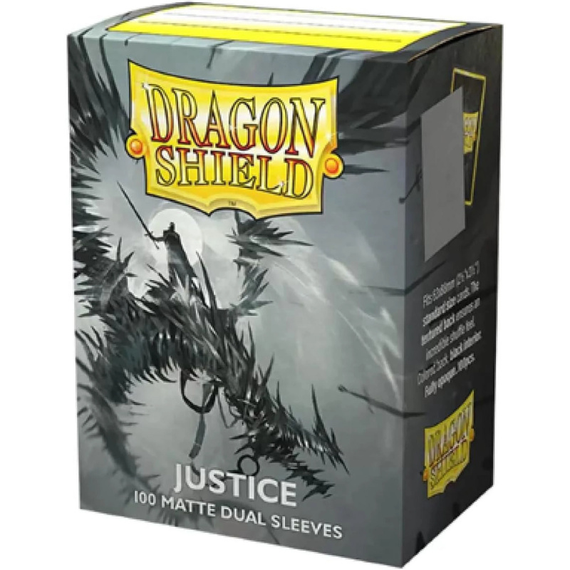 Obaly na karty Dragon Shield 63 x 88 mm - Matte Dual Sleeves (barevné), barva Justice