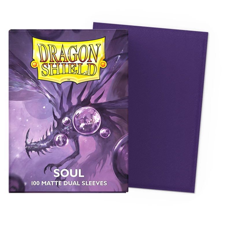 Obaly na karty Dragon Shield 63 x 88 mm - Matte Dual Sleeves (barevné), barva Soul