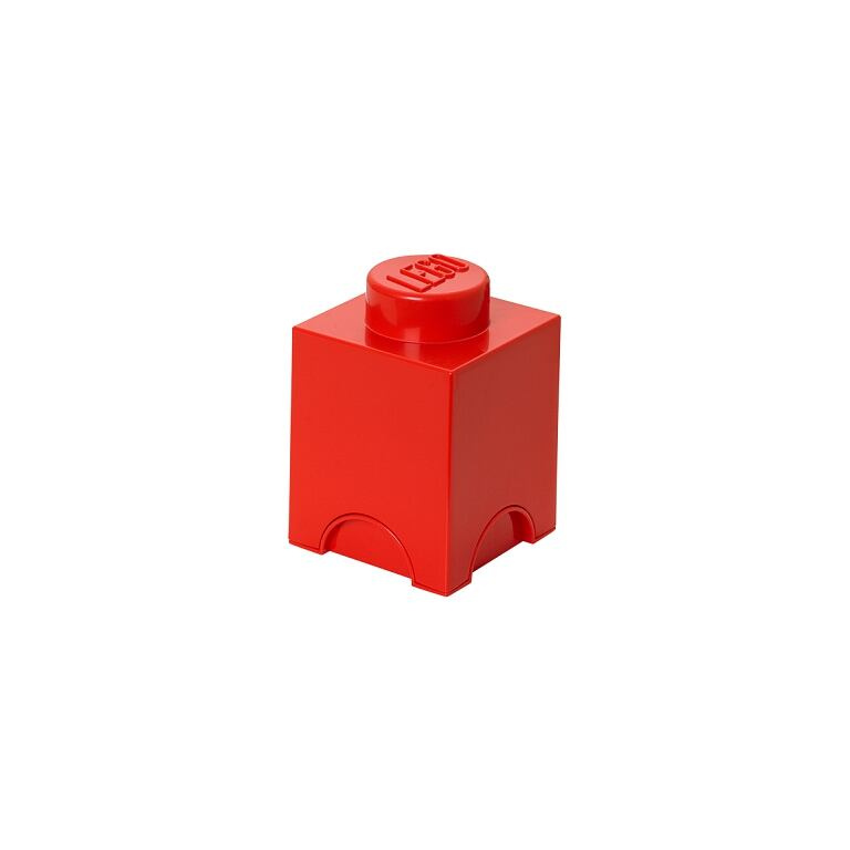 LEGO® Úložný box 12,5 x 12,5 x 18 cm Červený