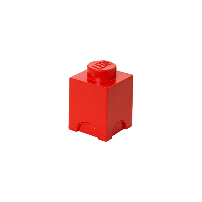 LEGO® Úložný box 12,5 x 12,5 x 18 cm Červený