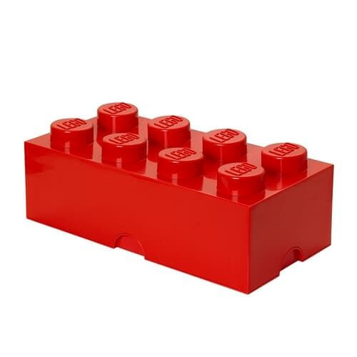 LEGO úložný box 8 - červená
