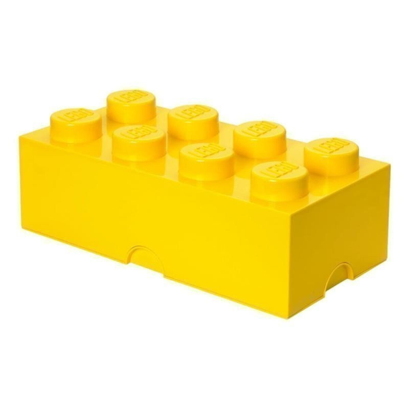 LEGO úložný box 8 - žlutá
