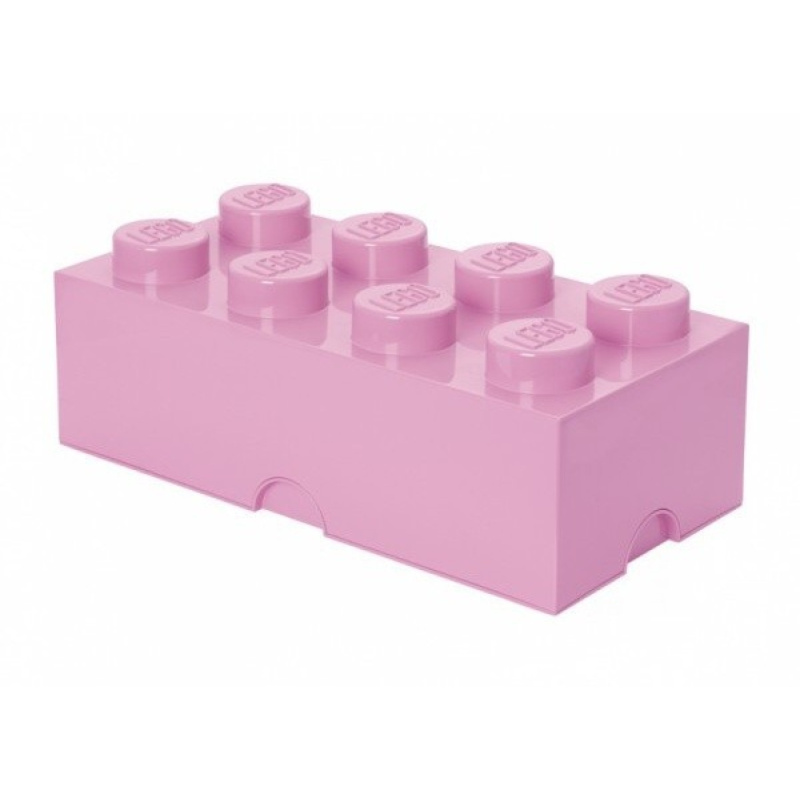 LEGO® Úložný box 25 x 50 x 18 cm - Světle růžová