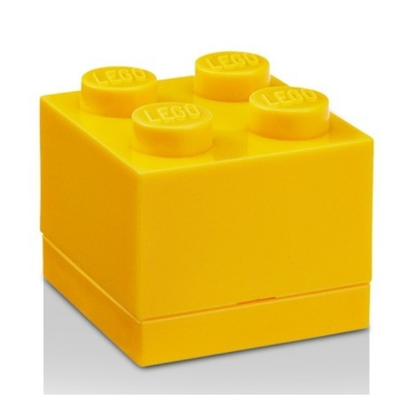 LEGO Mini Box 46 x 46 x 43 - žlutá