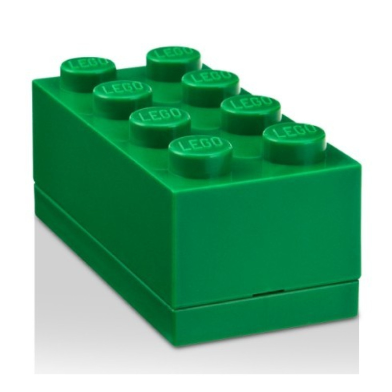 LEGO Mini Box 46 x 92 x 43 - tmavě zelená