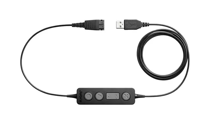 Jabra Link 260 QD/USB-A adaptér černý