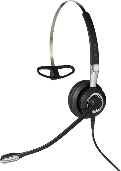 Jabra BIZ 2400 II Mono sluchátka černá Černá/stříbrná