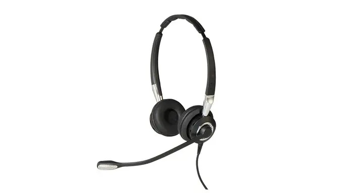 Jabra BIZ 2400 II Duo sluchátka černá Černá/stříbrná