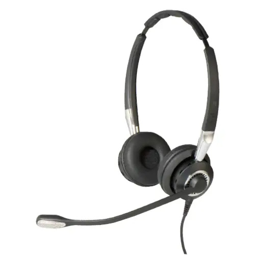 Jabra BIZ 2400 II Duo sluchátka černá Černá/stříbrná