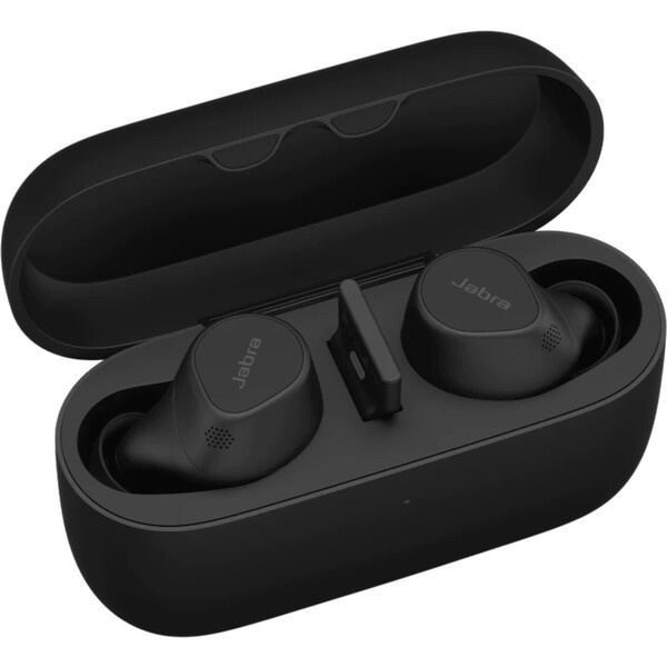 Jabra Evolve2 Buds USB-A MS s bezdrátovou nabíječkou 20797-999-989 Černá