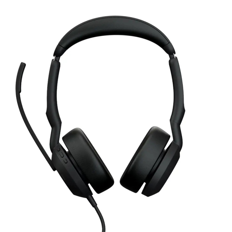 Jabra Evolve2 50 USB-C/A MS Stereo sluchátka černá Černá