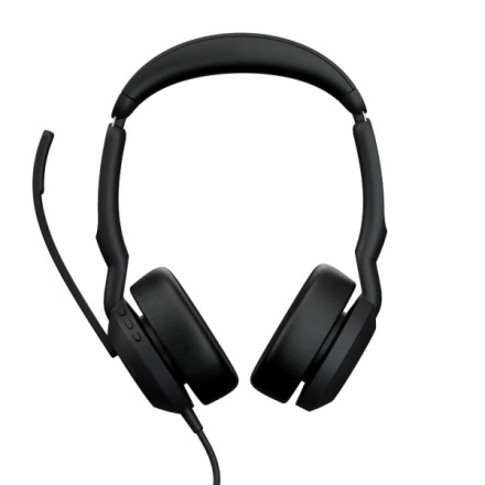 Jabra Evolve2 50 UC Stereo bezdrátová sluchátka černá Černá