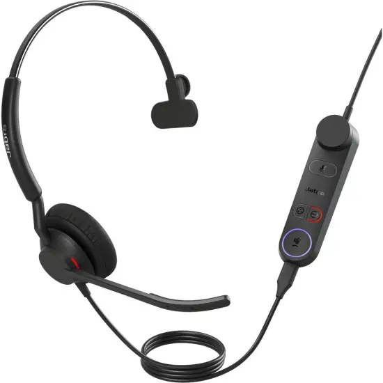 Jabra Engage 50 II USB C/A UC Mono sluchátka černá Černá