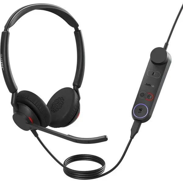 Jabra Engage 50 II USB C/A UC Stereo sluchátka černá Černá