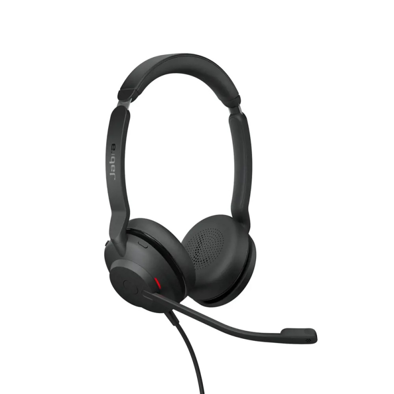 Jabra Evolve2 30 SE USB-C/A UC Stereo sluchátka černá Černá