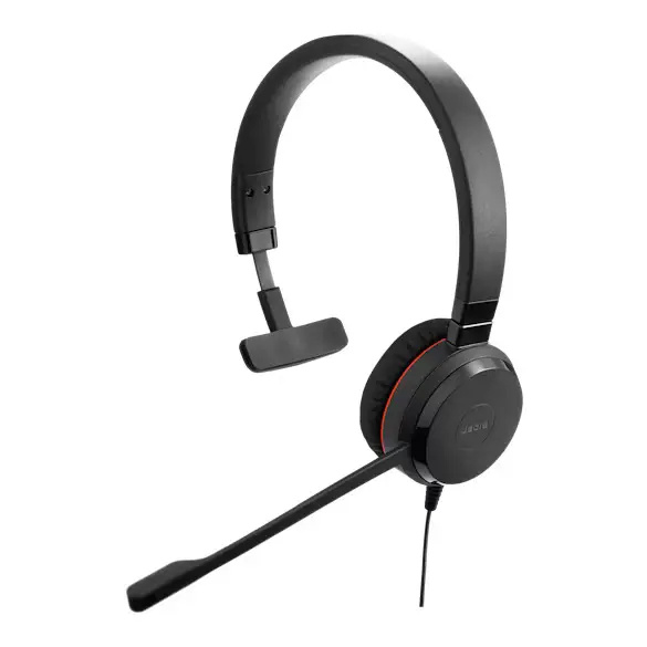Jabra Evolve 30 II USB C/A MS Mono sluchátka černá Černá