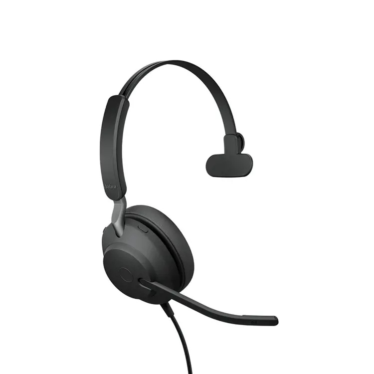 Jabra Evolve2 40 SE USB-C/A UC Mono sluchátka černá Černá