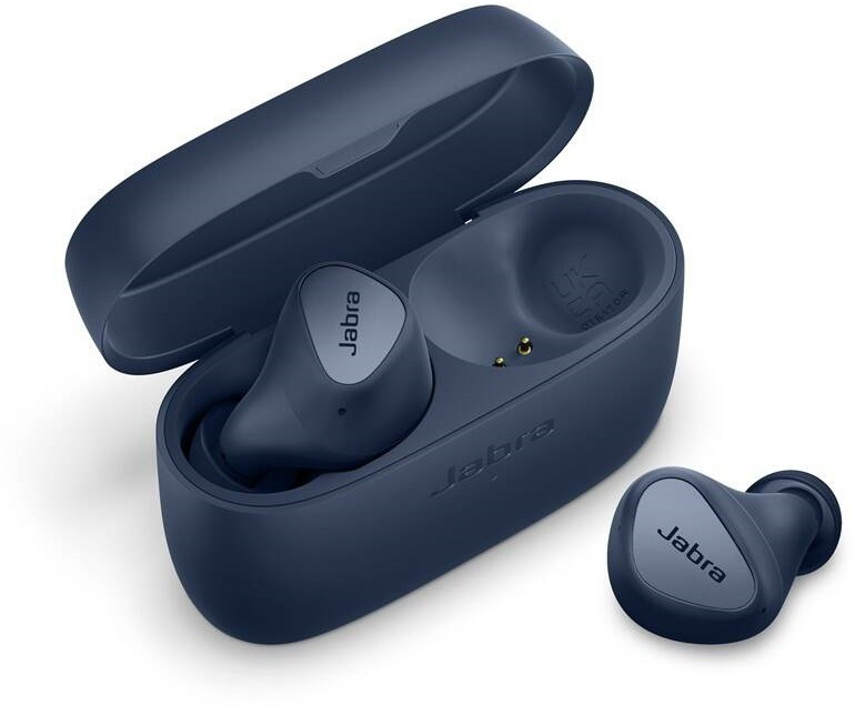 Bezdrátová sluchátka Jabra Elite 4 / Bluetooth / výdrž až 22 hodin / modrá Varianta: ivi1