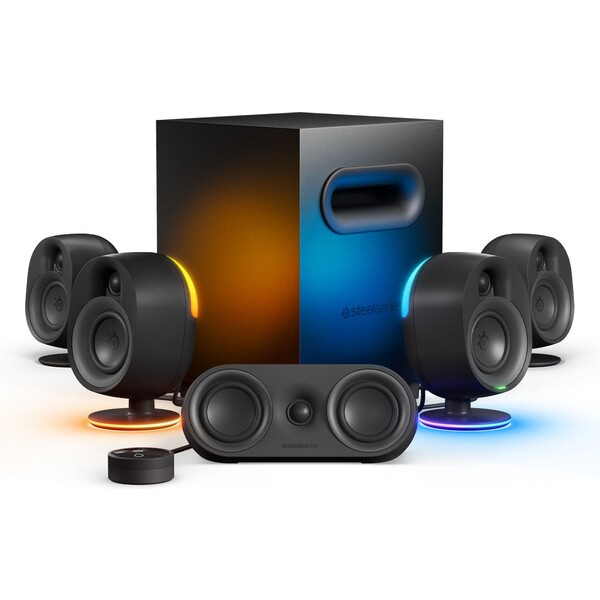 SteelSeries Arena 9 herní reproduktory 5.1 černé
