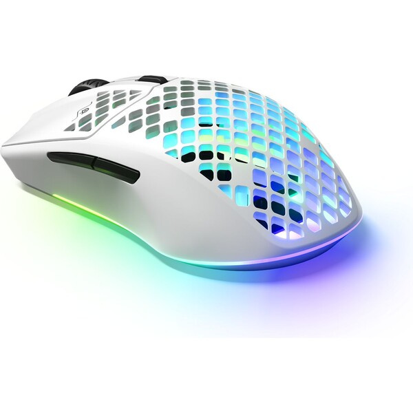 SteelSeries Aerox 3 Wireless Snow 62608 Bílá
