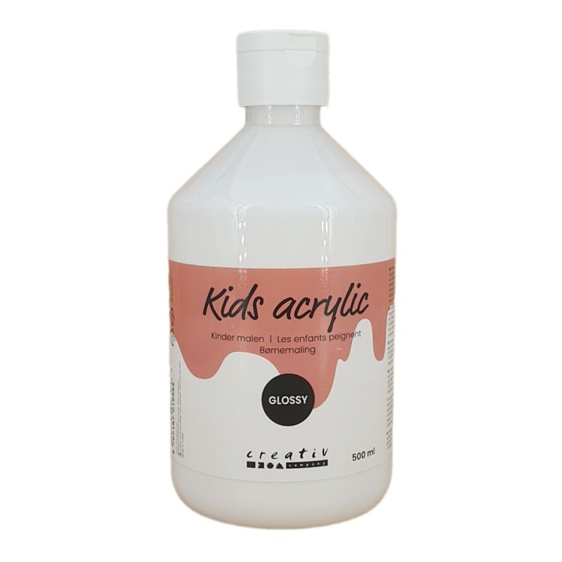 Akrylová barva A-Color 500ml bílá lesklá