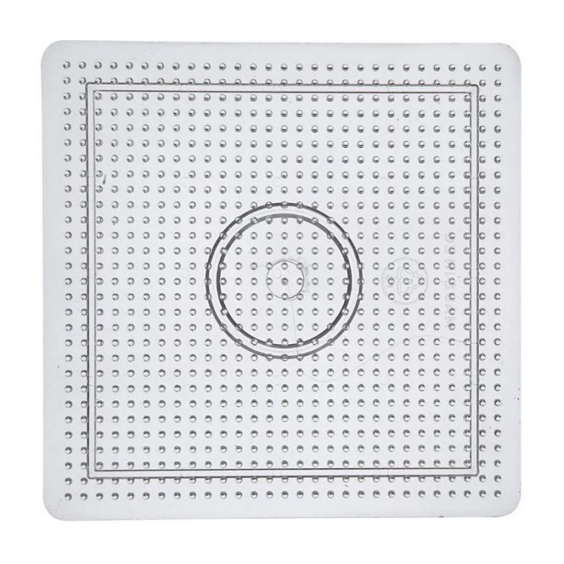 Podložka na zažehlovací korálky - čtverec 14,5x14,5cm (1ks)