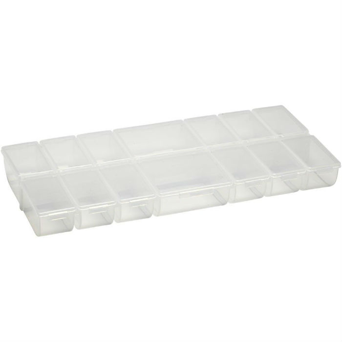 Plastový organizér 24x10,5x2,5cm