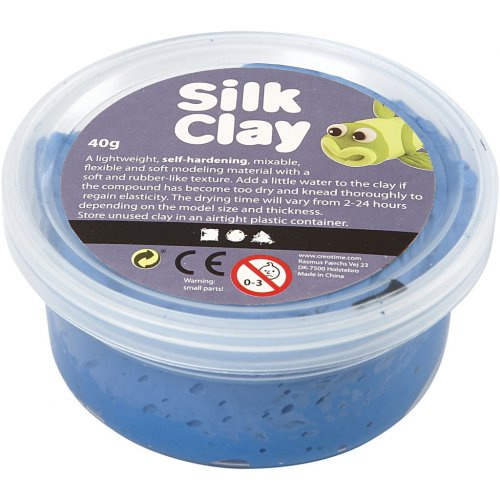 Creative Silk Clay hedvábná modelovací hmota MODRÁ