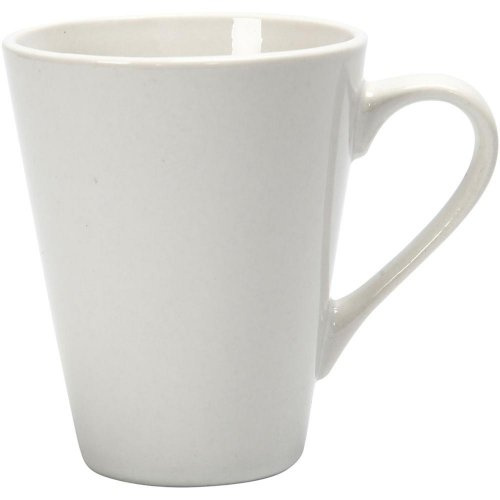 Creative Hrnek porcelánový BÍLÝ
