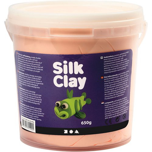 Creative Silk Clay hedvábná modelovací hmota SVĚTLÁ BÉŽOVÁ 650 g