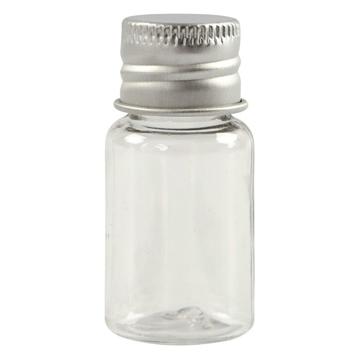 Plastová lahvička se šroubovacím uzávěrem (1ks)