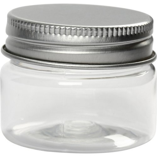 Creative Plastová lahvička se šroubovacím víčkem - 35 ml, 10 ks v balení
