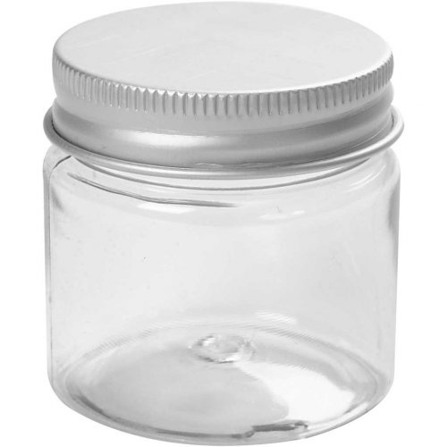 Creative Plastová lahvička se šroubovacím víčkem - 50 ml, 10 ks v balení