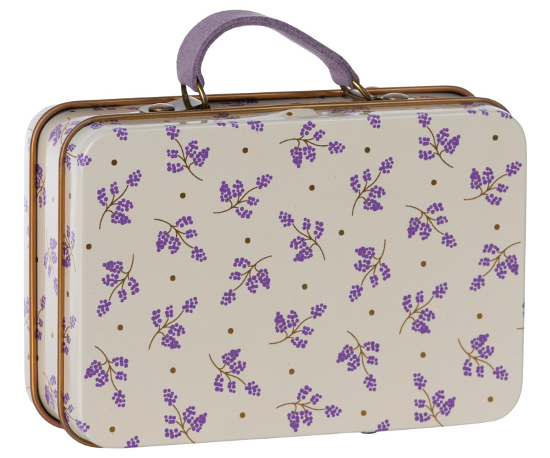 MAILEG kovový kufřík - madelaine lavender S23