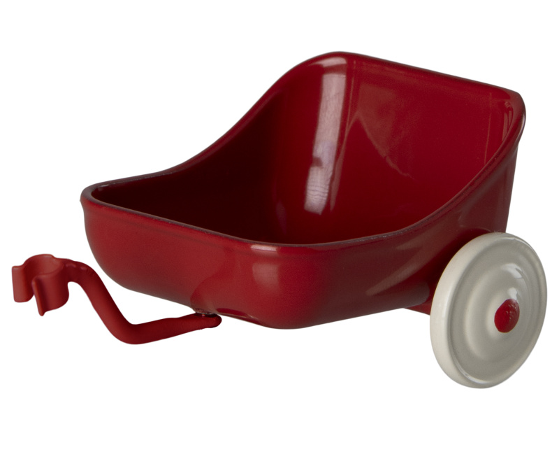 MAILEG Vozík k tříkolce pro myšky - Red S24