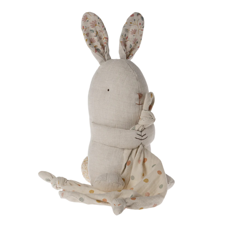 MAILEG Lullaby hrací kamarád - králíček / nature S24